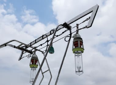 夜焚き用メタハラ/ハロゲン灯設備